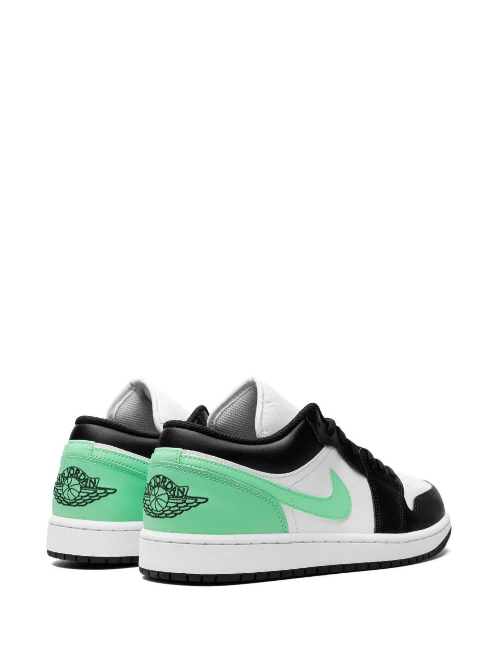NIKE AIR JORDAN 1 LOW "GREEN GLOW" * NO BOX LID *