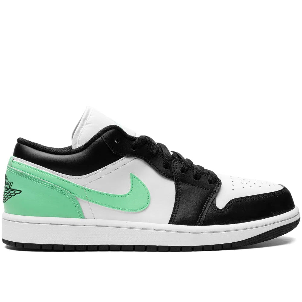 NIKE AIR JORDAN 1 LOW "GREEN GLOW" * NO BOX LID *