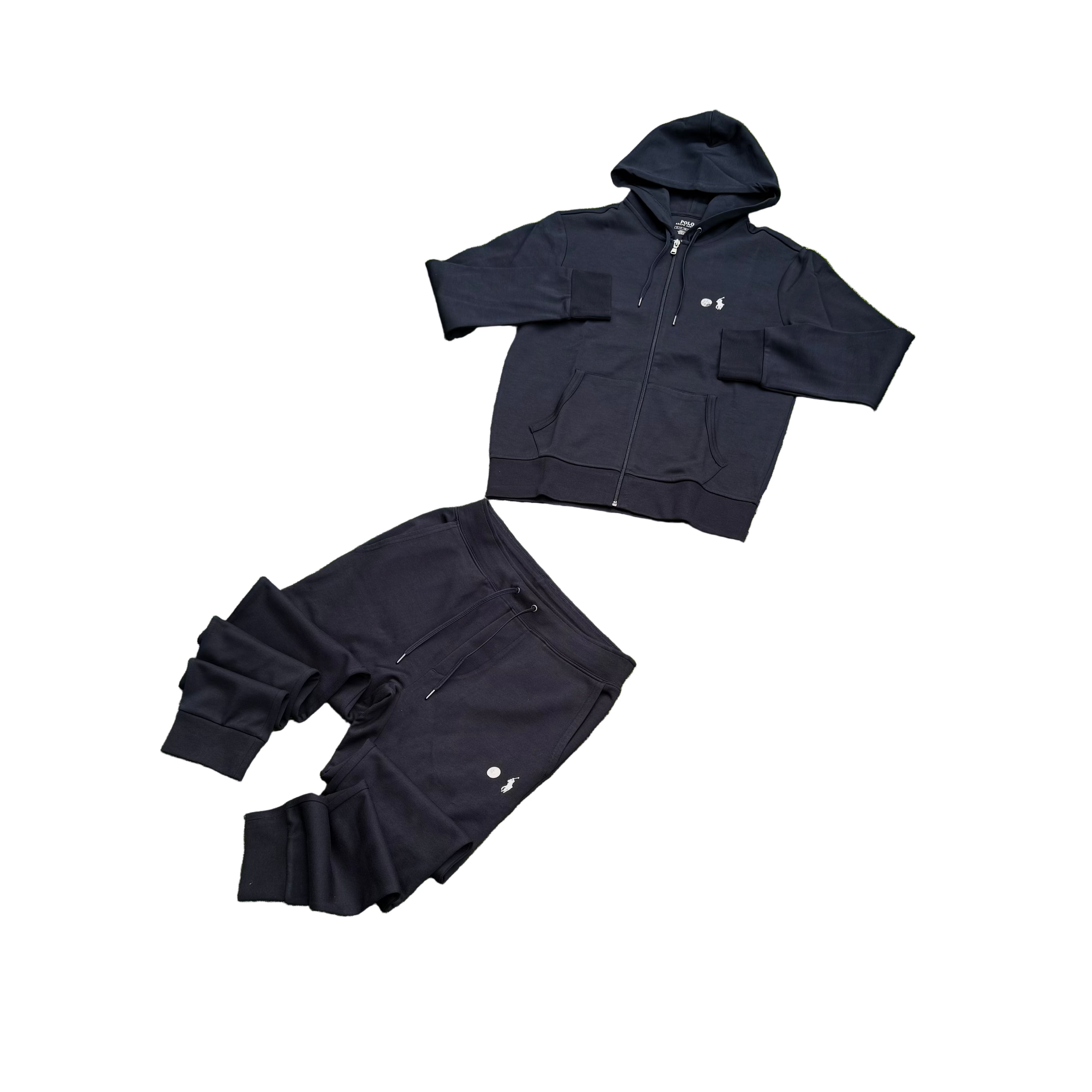 POLO RALPH LAUREN DOUBLE-KNIT TRACKSUIT SET "NAVY"