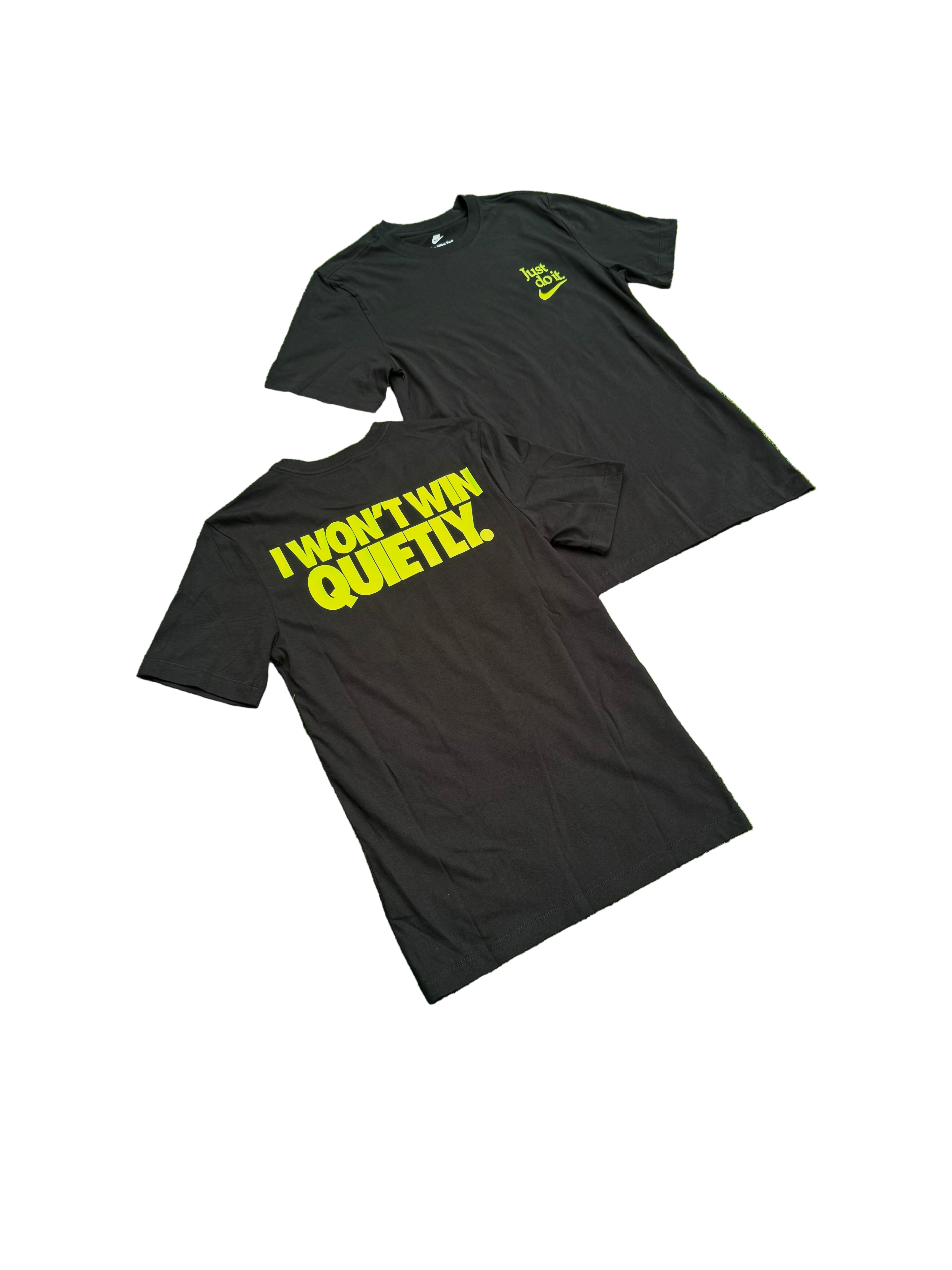 NIKE JUST DO IT TEE “I WON’T WIN QUIETLY”