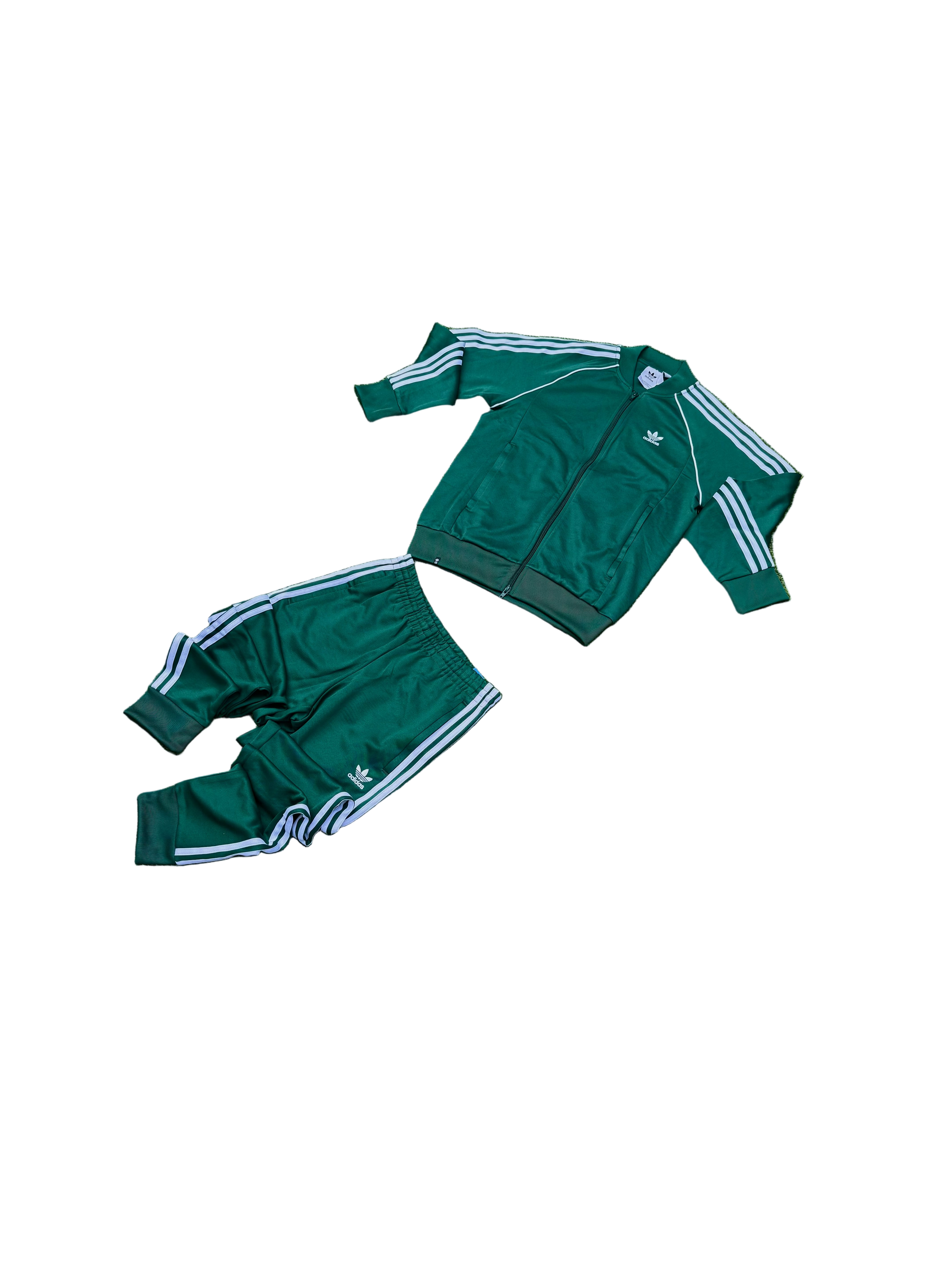 ADIDAS ORIGINALS SST TRACKSUIT SET “EMERALD GREEN”