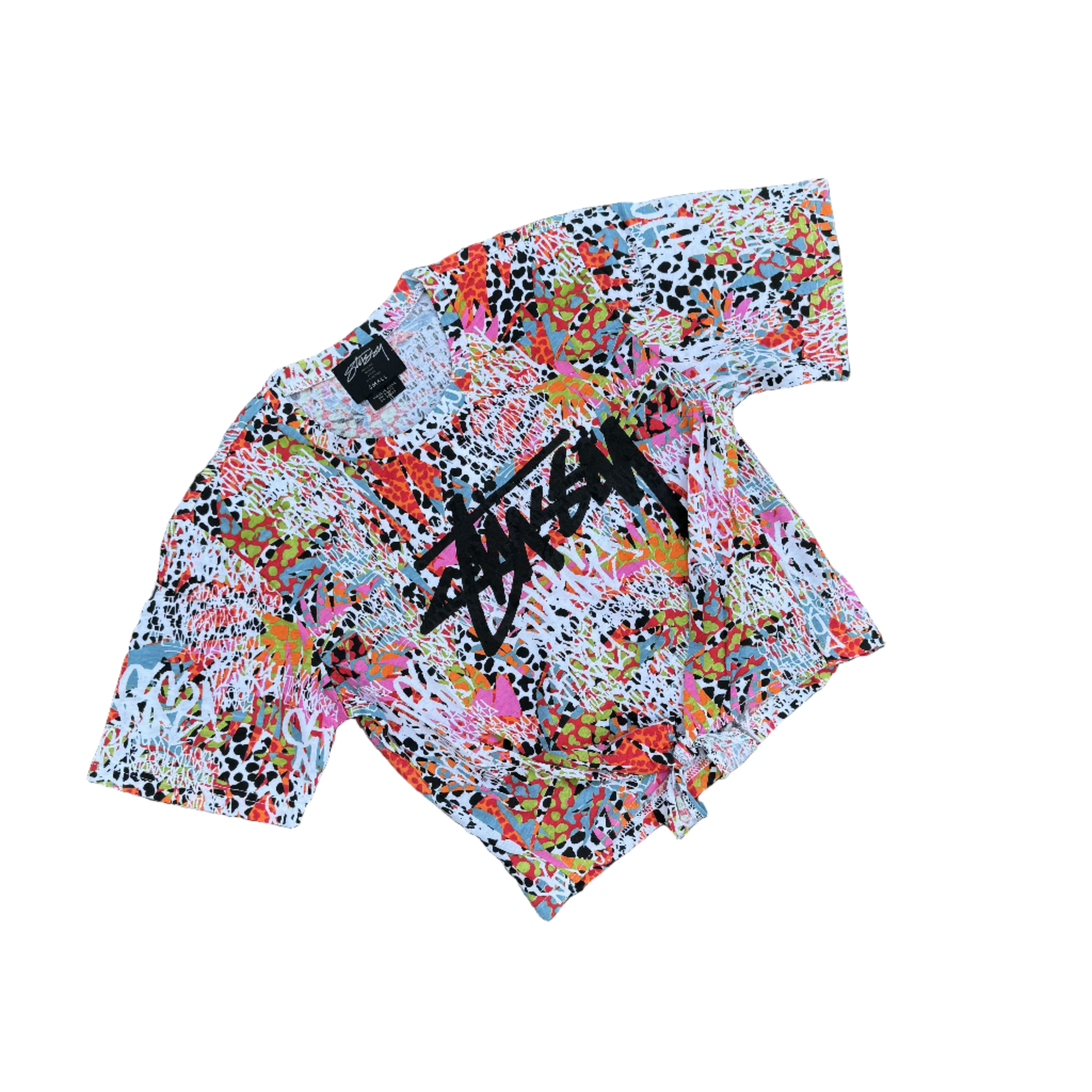 STUSSY JAMROCK TIE DYE TOP WOMENS “MULTICOLOURED”