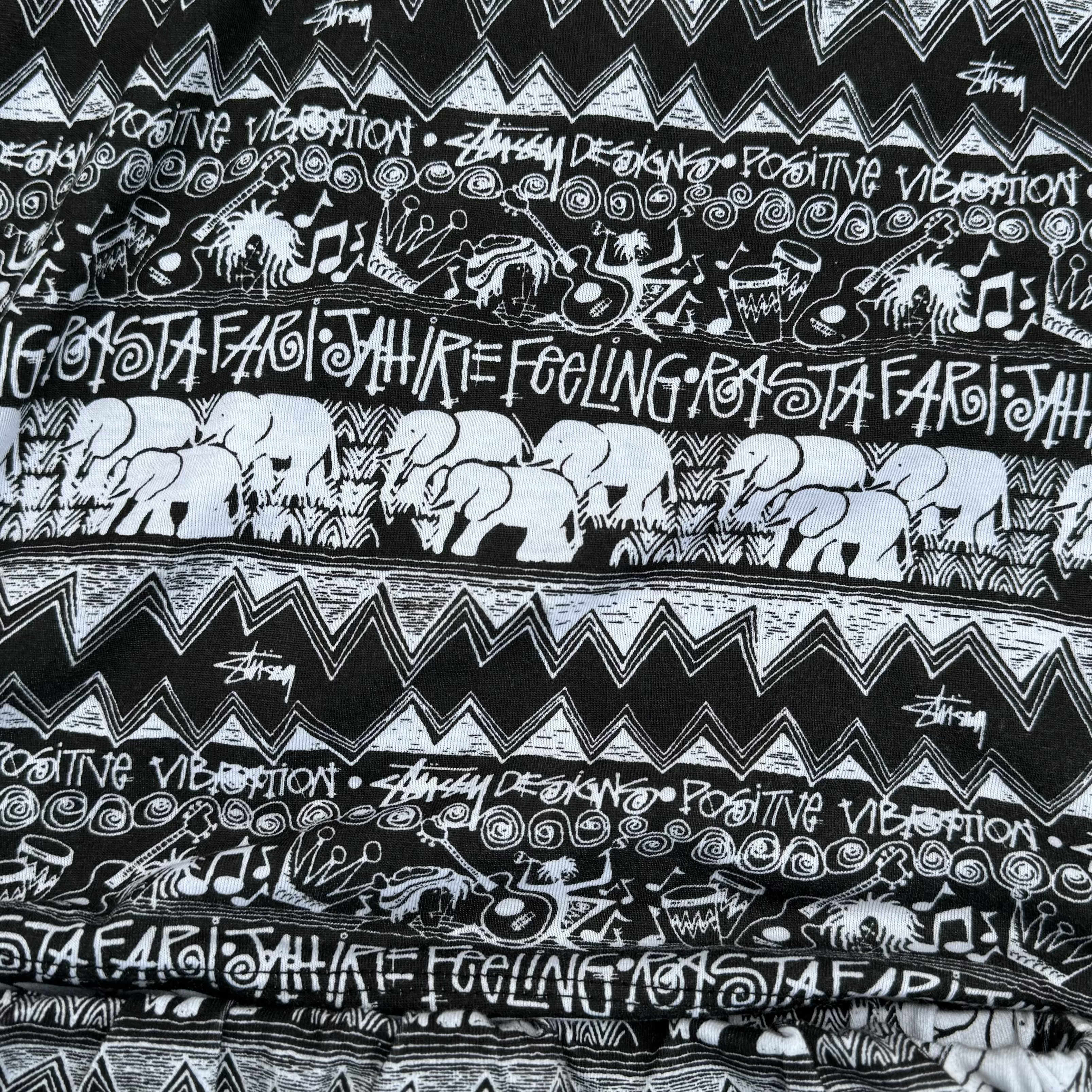 STUSSY TOM TOM WOMENS SKIRT “BLACK / WHITE”