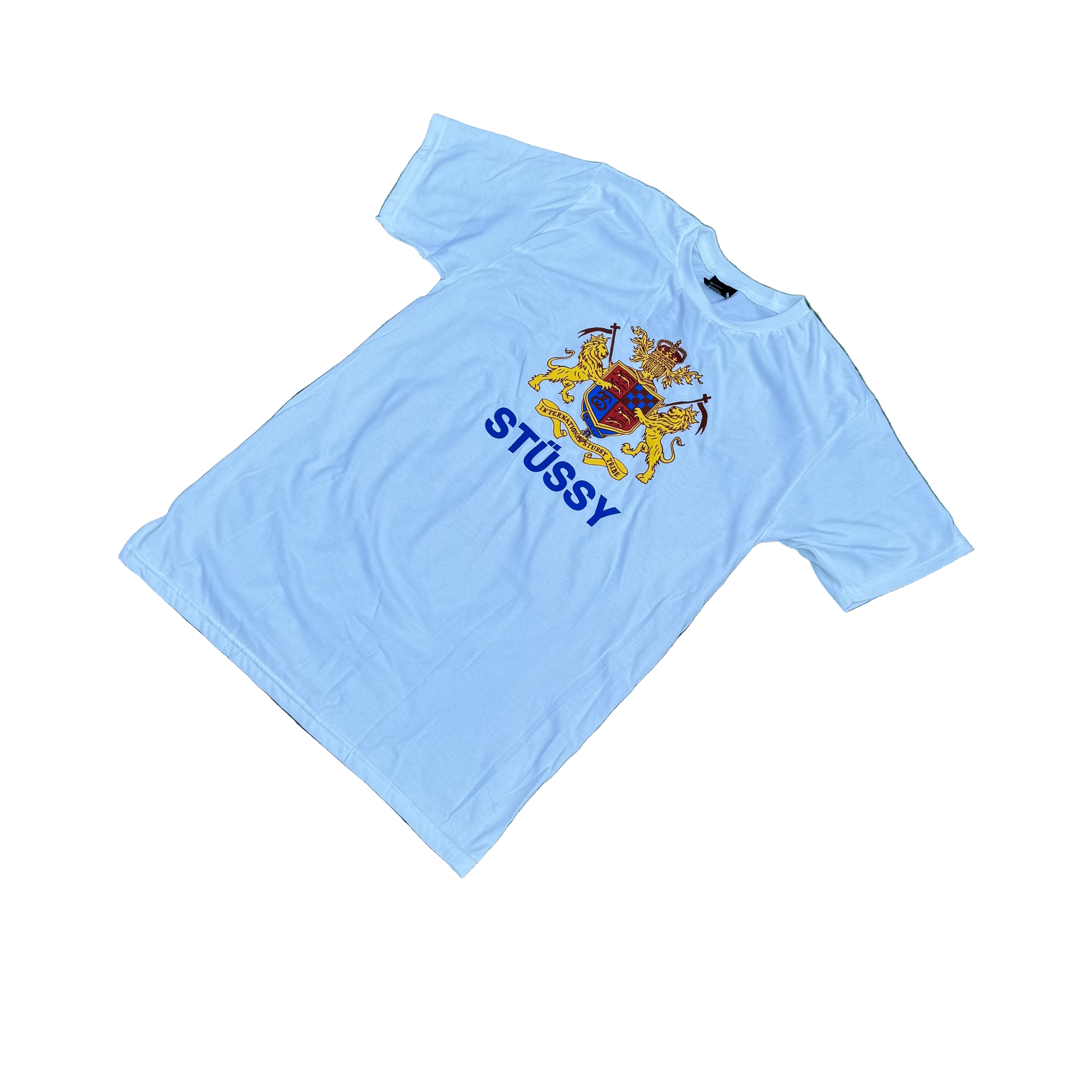 STUSSY LION CREST TEE “WHITE”