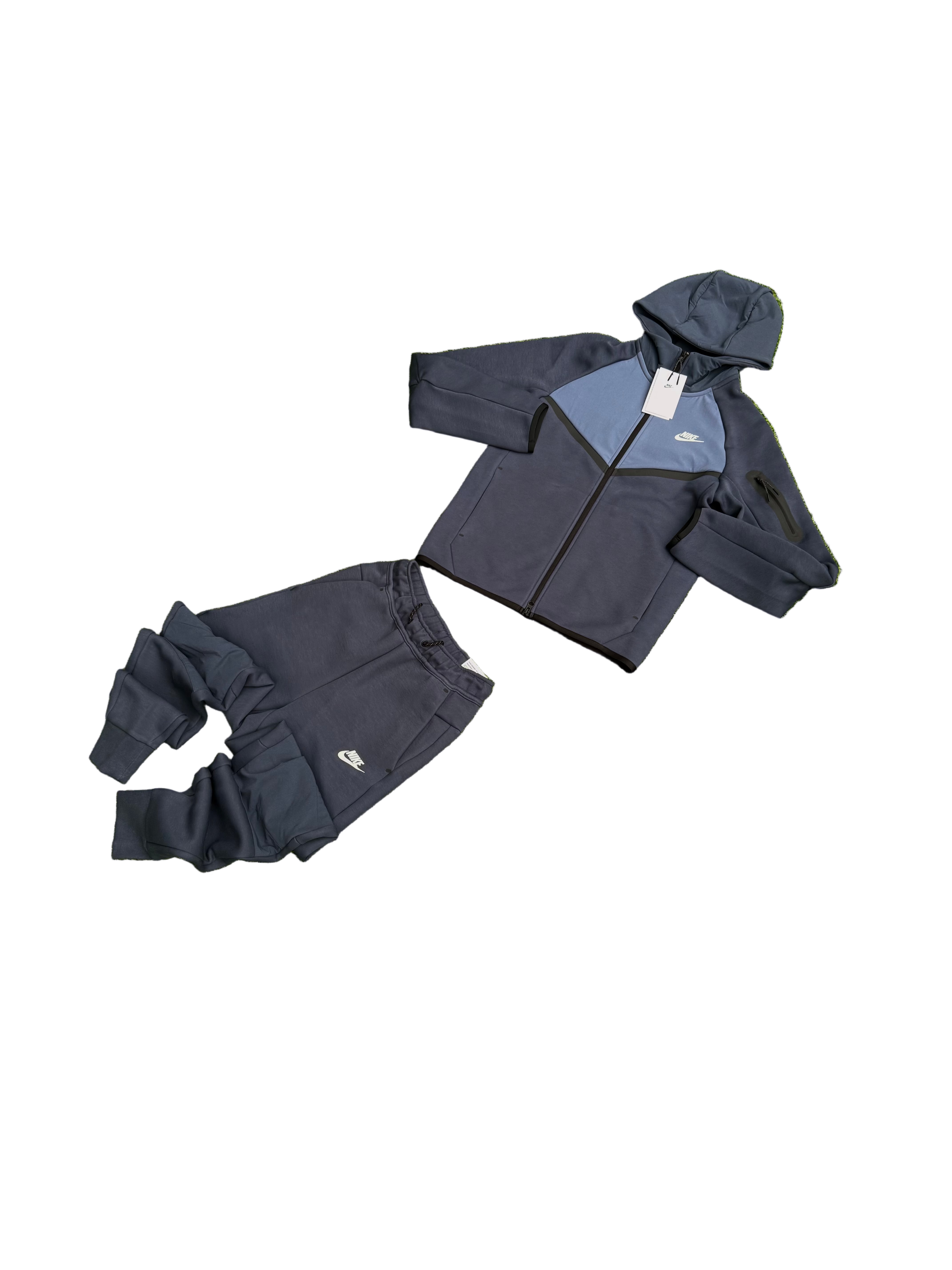 NEW SEASON NIKE TECH FLEECE TRACKSUIT SET “TWO TONE BLUE”