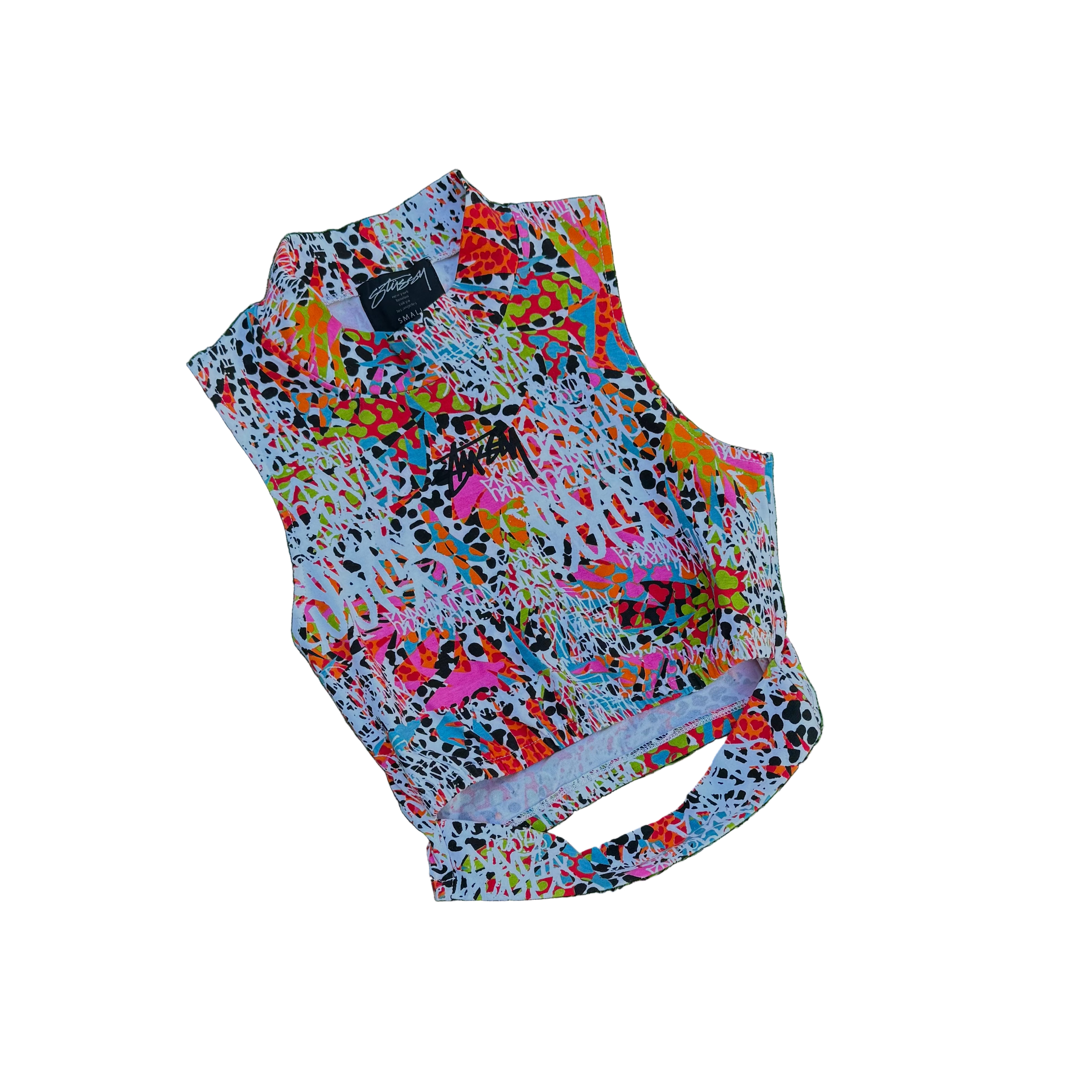 STUSSY JAMROCK CROP TOP WOMENS “PINK”