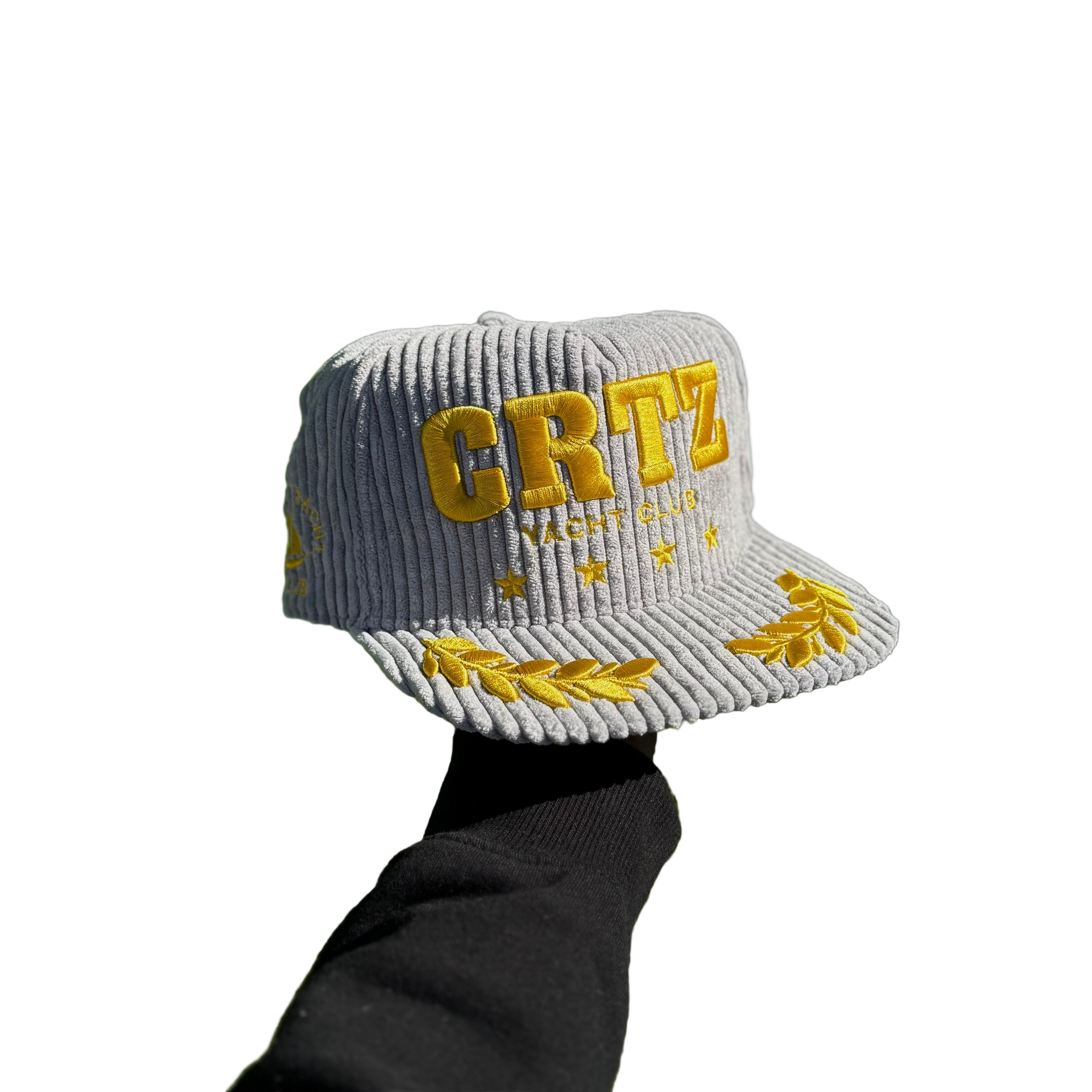 CORTEIZ SOHO YACHT CLUB TRUCKER CAP "GREY / YELLOW"