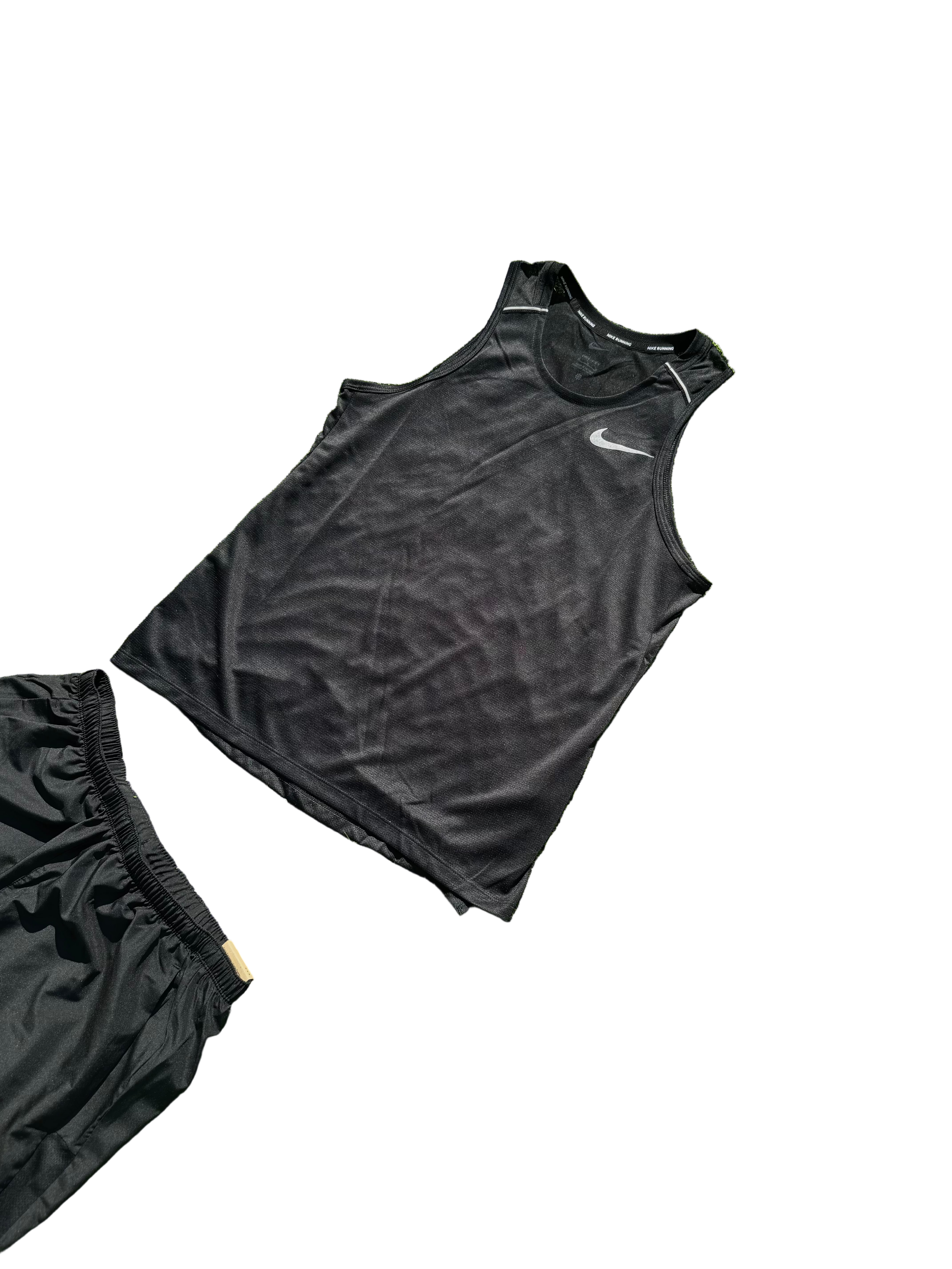NIKE DRI-FIT MILER VEST "BLACK"