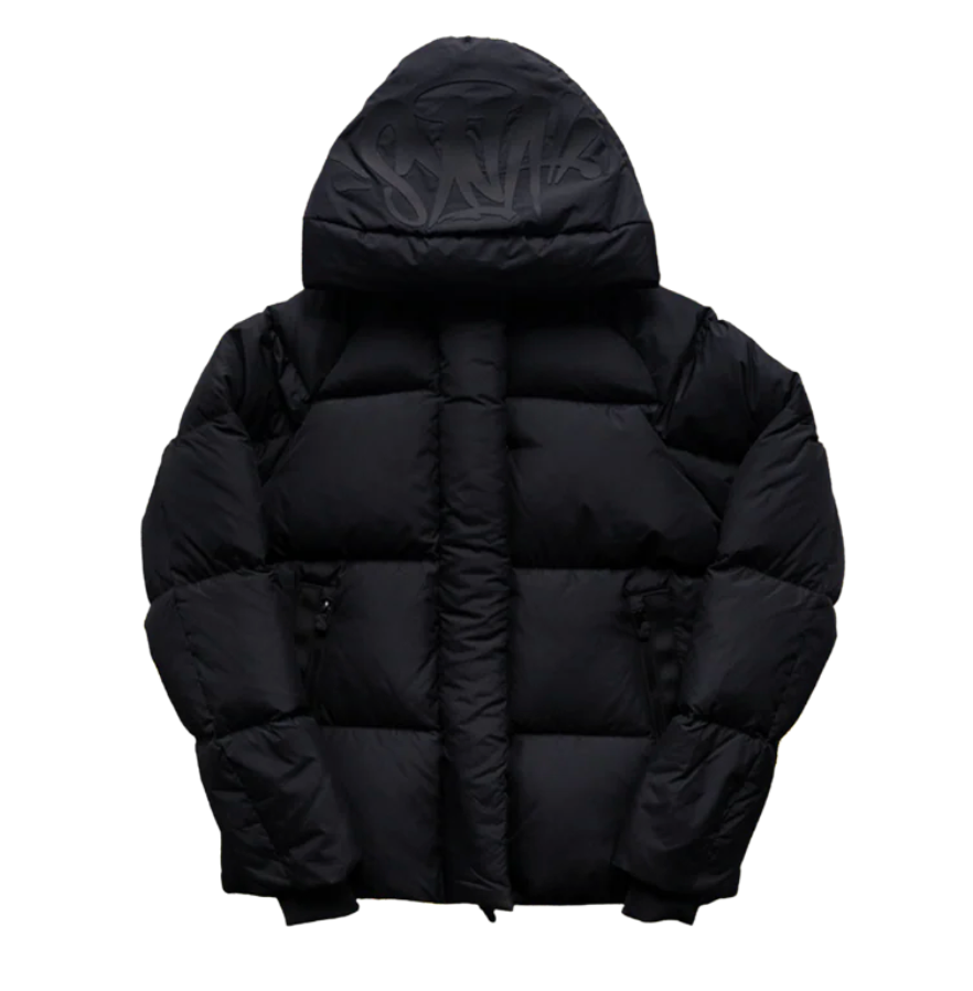 SYNA WORLD LOGO OG PUFFER “BLACK”