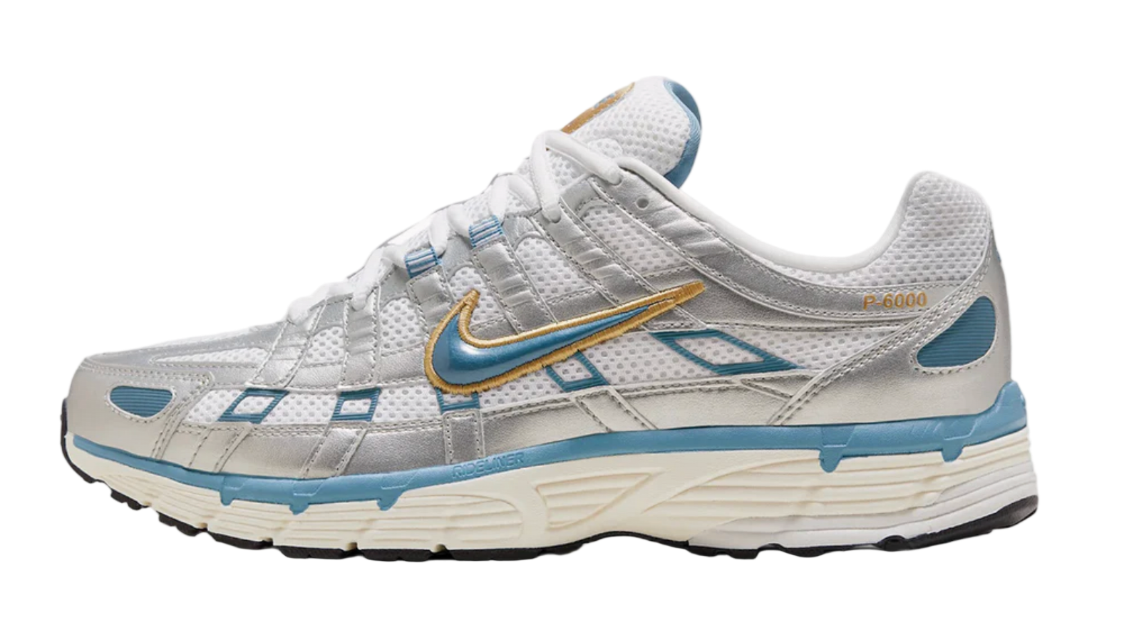 NIKE P-6000 "METALLIC SILVER AEGEAN STORM"