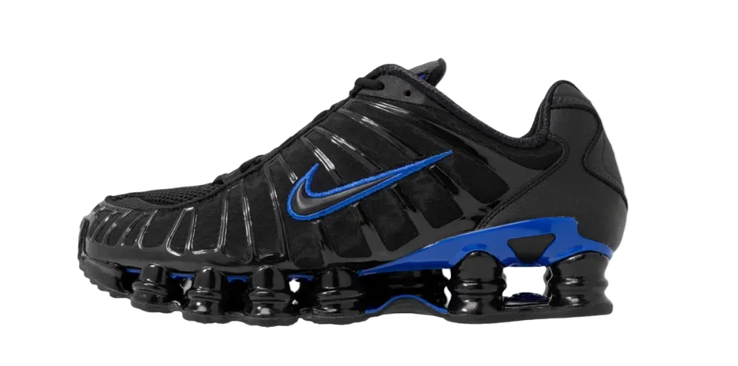 NIKE SPORTSWEAR SHOX TL 'BLACK / RACER BLUE'