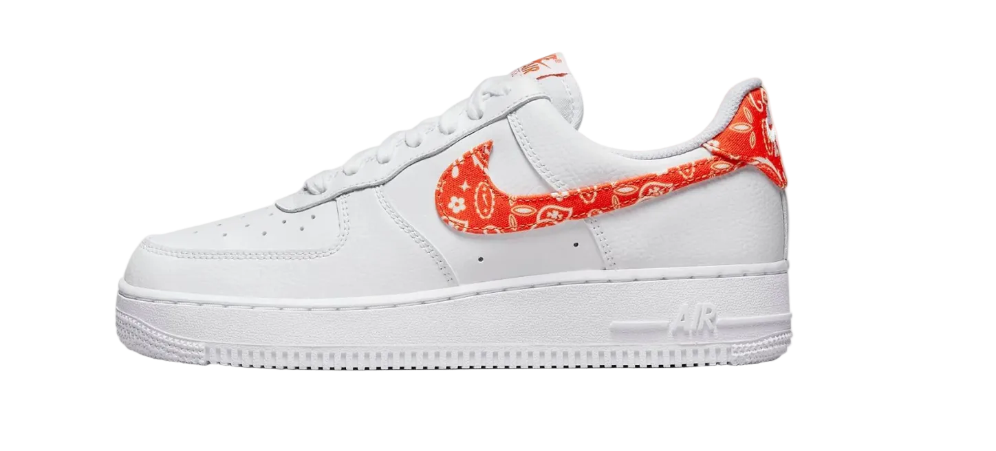 NIKE AIR FORCE 1 LOW WMNS 'ORANGE PAISLEY'