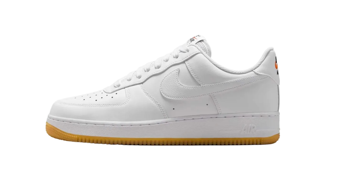 NIKE AIR FORCE 1 LOW ‘07 'WHITE / GUM YELLOW'