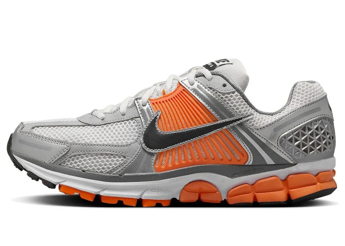 NIKE ZOOM VOMERO 5 "PLATINUM TINT / SAFETY ORANGE" * NO BOX LID *